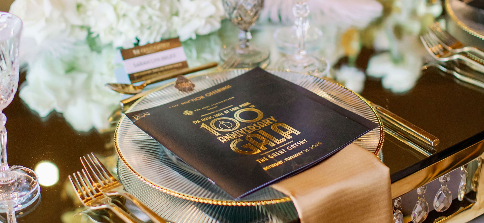 Broadway Dallas 2026 Gala: The Great Gatsby